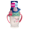 Kubek niekapek z silikonowym ustnikiem 250 ml 6m+ LOVI Sippy Master Girl