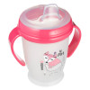 Kubek niekapek z silikonowym ustnikiem 250 ml 6m+ LOVI Sippy Master Girl