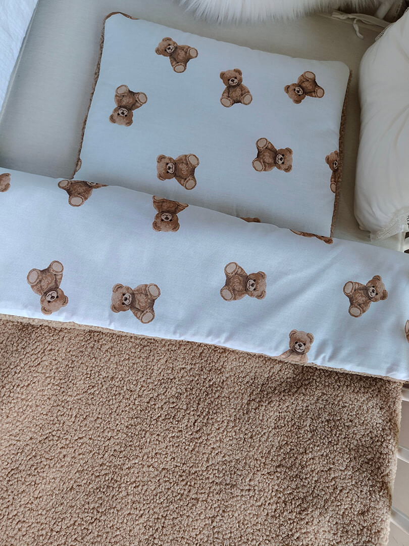 Kocyk + poduszka dla niemowlaka