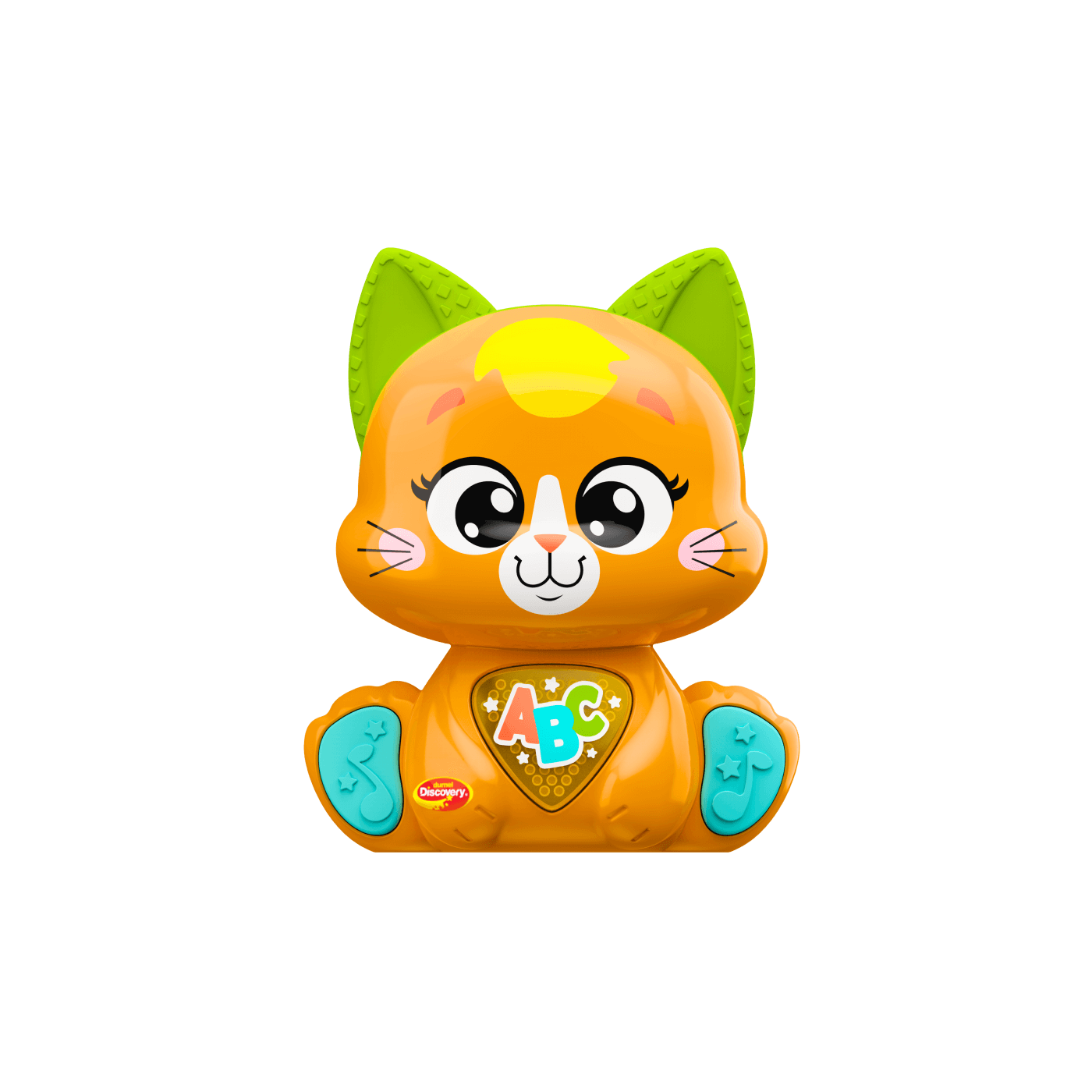 Zabawka interaktywna dla maluszka Szalony Kociak 12m+ Dumel Discovery