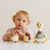 Zabawka dla malucha Dumel interaktywna Kaczka Monika z maluchami 6m+