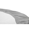 Prześcieradło do wózka łóżeczka dostawki bawełna jersey 75x35cm | Szare