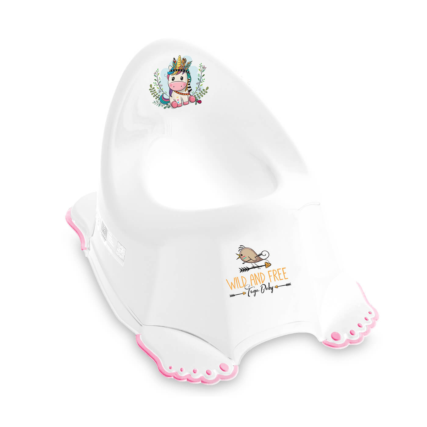 Nocnik dla dziecka antypoślizgowy uniwersalny i stabilny Tega Baby Jednorożec