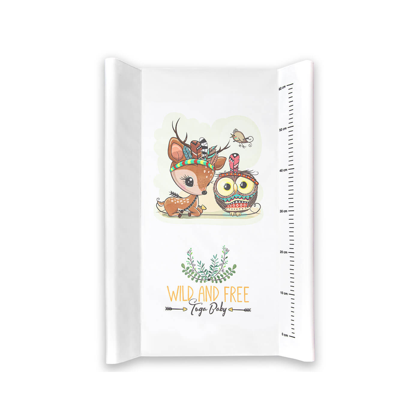 Przewijak usztywniany na łóżeczko, nadstawka na komodę twarda 50x70 cm | Jelonek