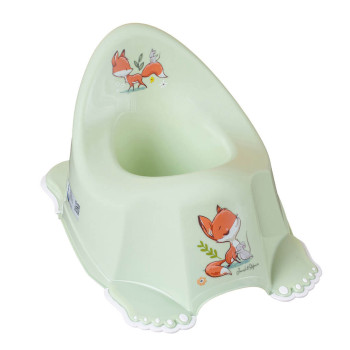 Nocnik antypoślizgowy, grający z pozytywką Leśna Opowieść Tega zielony