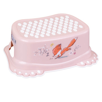 Podnóżek dziecięcy toaletowy różowy tega baby