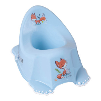 Nocnik antypoślizgowy, grający z pozytywką Leśna Opowieść Tega niebieski