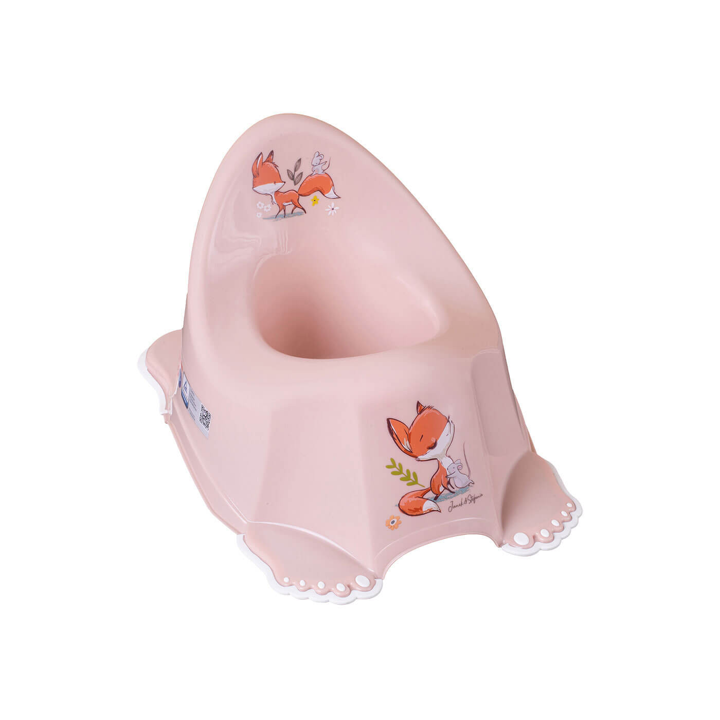 Nocnik antypoślizgowy, grający z pozytywką Leśna Opowieść Tega różowy