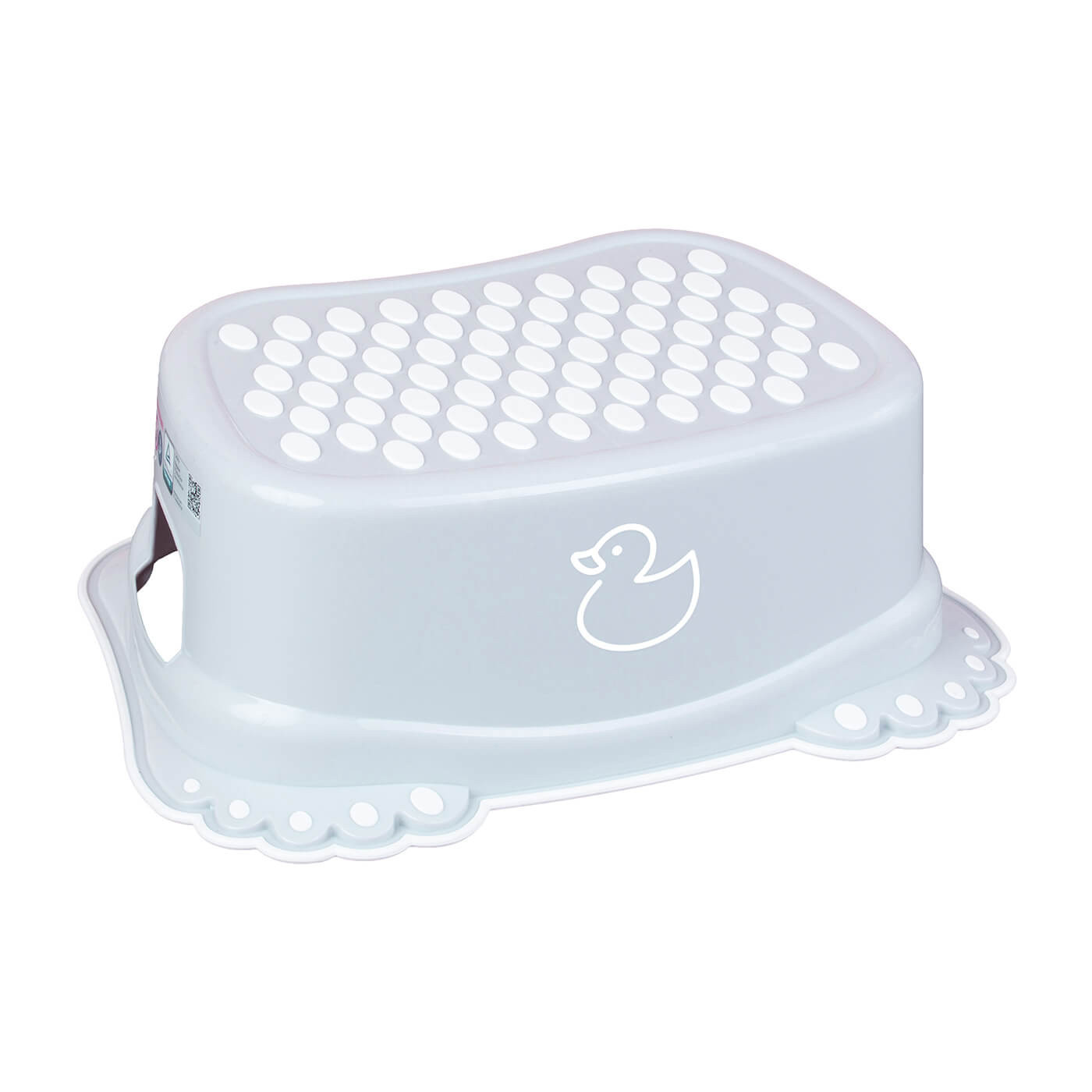 Stopień toaletowy dla dzieci, podnóżek antypoślizgowy Tega