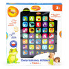 Zabawkowy tablet dla dziecka Zwierzakowy Alfabet Dumel 3+ zabawka edukacyjna