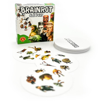 Gra podróżna, kieszonkowa Ale Pary Brainrot Alexander Wiral TIKTOK memy Sahur