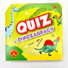 Gra podróżna mikro QUIZ o Dinozaurach Gra kieszonkowa Alexander