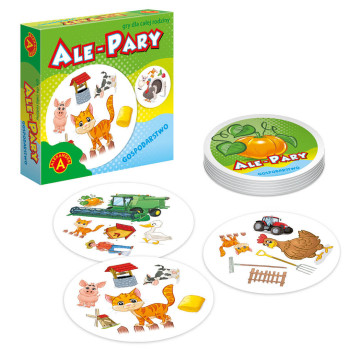 Gra karciana Ale Pary - Gospodarstwo gra kieszonkowa, podręczna Alexander