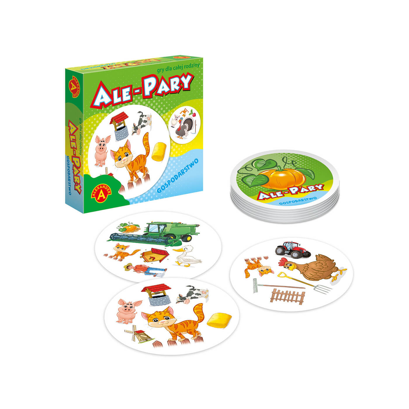 Gra karciana Ale Pary - Gospodarstwo gra kieszonkowa, podręczna Alexander