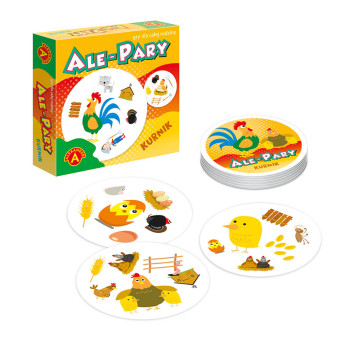 Gra karciana Ale Pary Kurnik gra kieszonkowa, podręczna Alexander