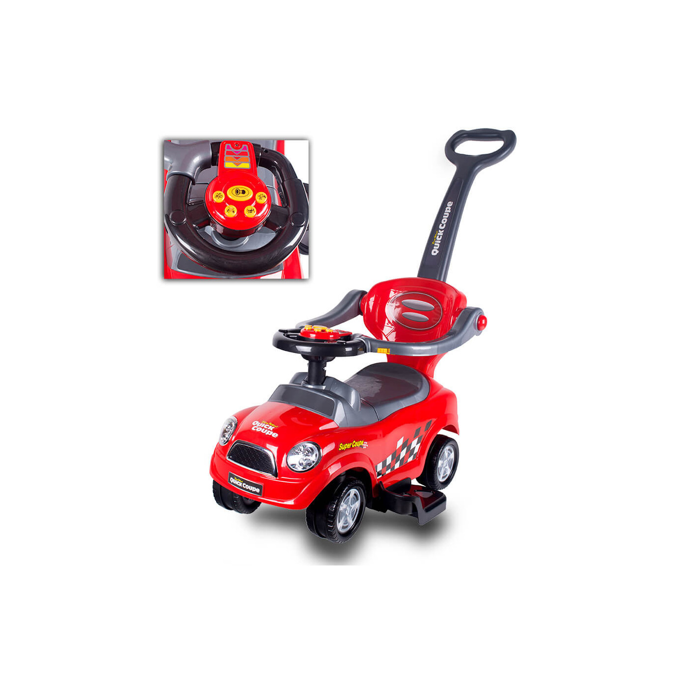 Jeździk 3w1 pojazd dla dziecka jeździdełko dziecięce chodzik pchacz