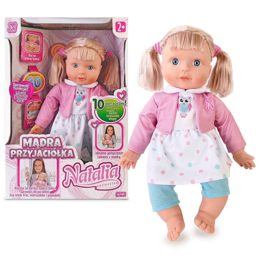 Lalka Natalka mówiąca i śpiewająca po polsku