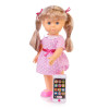 Lalka Natalia chodząca z smartfonem 41 cm – interaktywna lalka mówiąca po polsku i angielsku