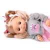 Lalka Natalia mówiąca po polsku, śpiewająca lalka z włosami 39 cm