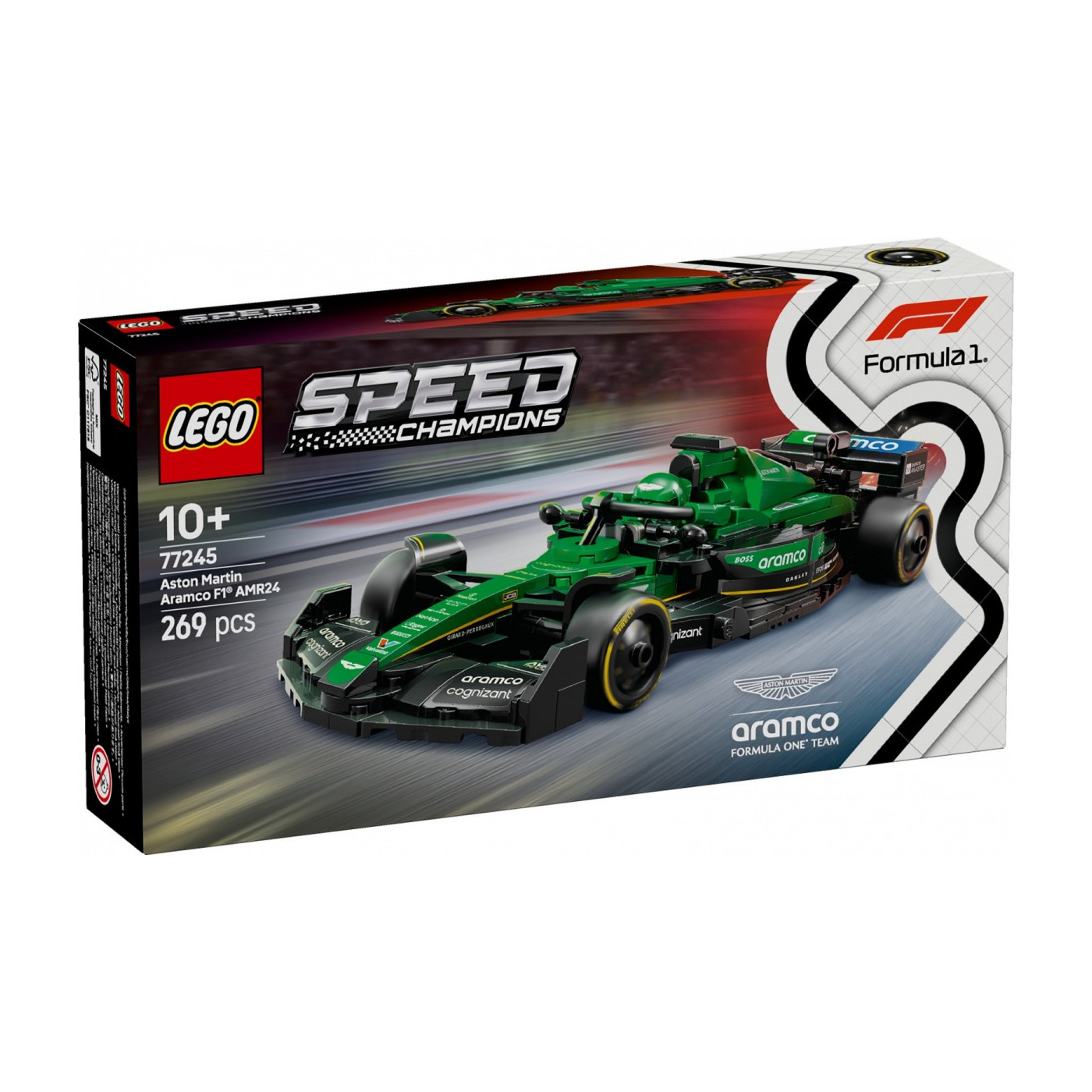Klocki Speed Champions 77245 Bolid F1 Aston Martin Aramco AMR24