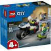 Klocki Lego Ciy Pościg na motocyklu policyjnym 60455