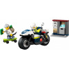 Klocki Lego Ciy Pościg na motocyklu policyjnym 60455
