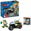 Klocki Lego Ciy Pościg na motocyklu policyjnym 60455