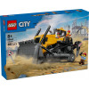 Klocki Lego City Żółty buldożer z ładowarką 60466 +8