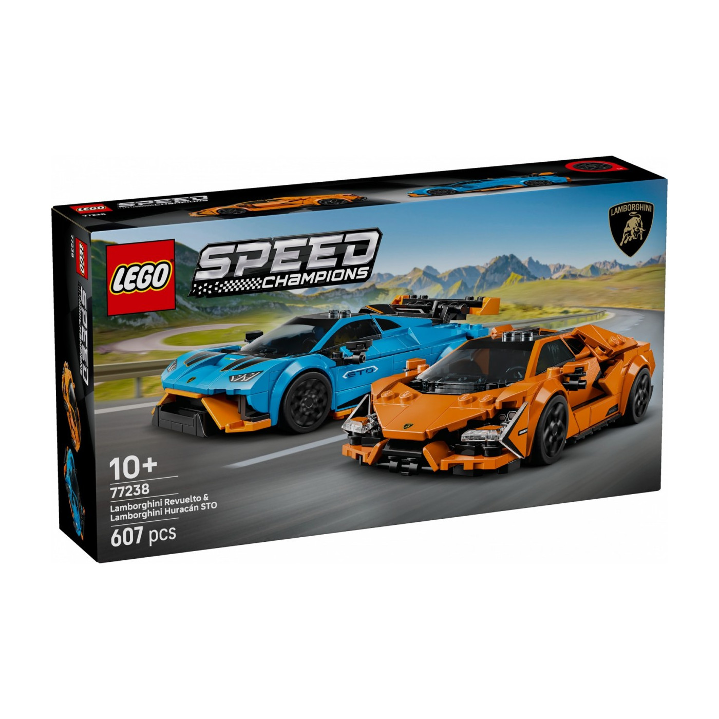 Klocki Lego Lamborghini Revuelto i Huracan 77238