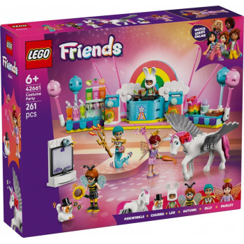 Klocki LEGO Friends 42661 Bal przebierańców z jednorożcem i wróżką