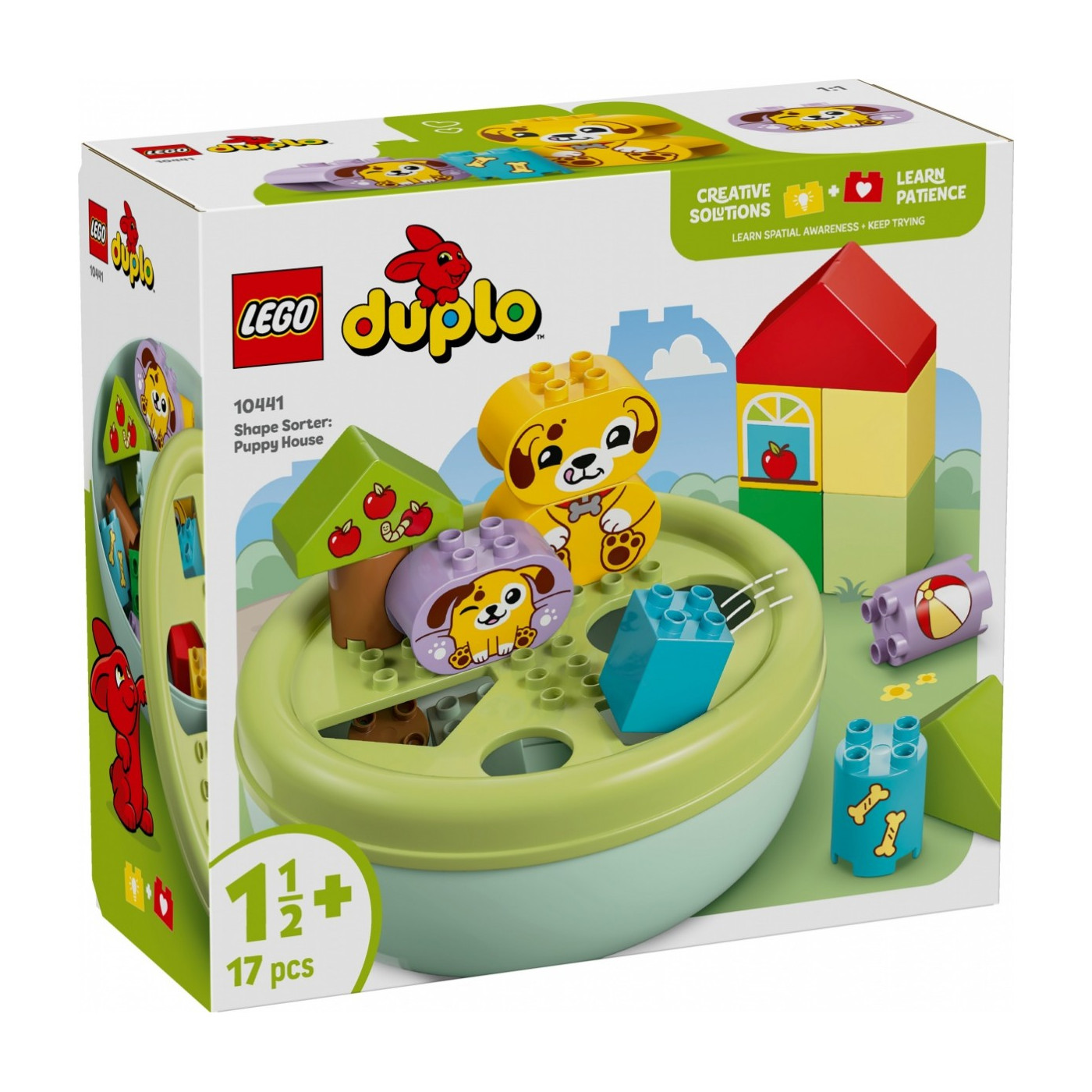 Klocki LEGO DUPLO 10441 Sorter kształtów: dom szczeniaczków +2 lata