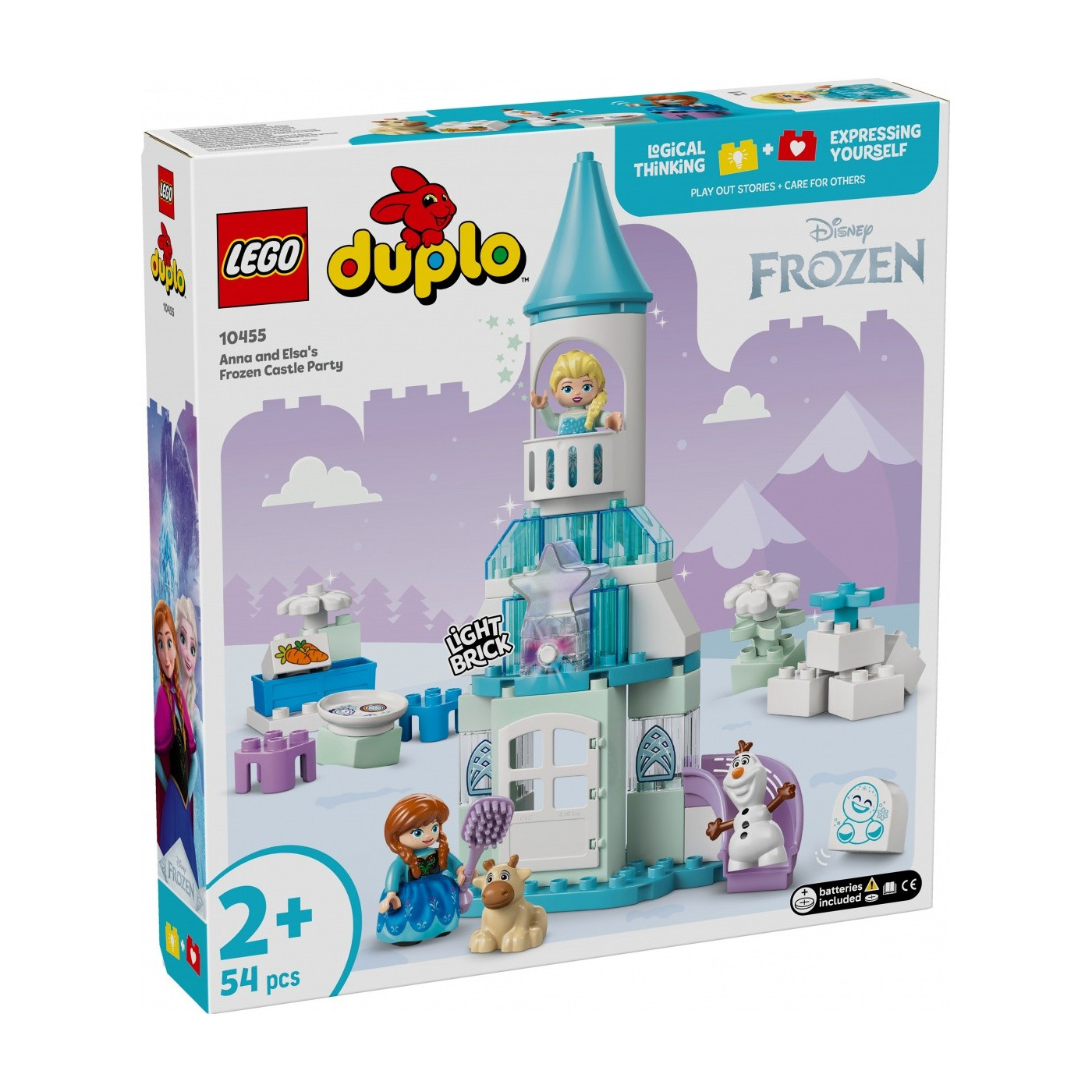 Klocki Lego DUPLO Disney 10455 Przyjęcie w lodowym zamku Anny i Elzy