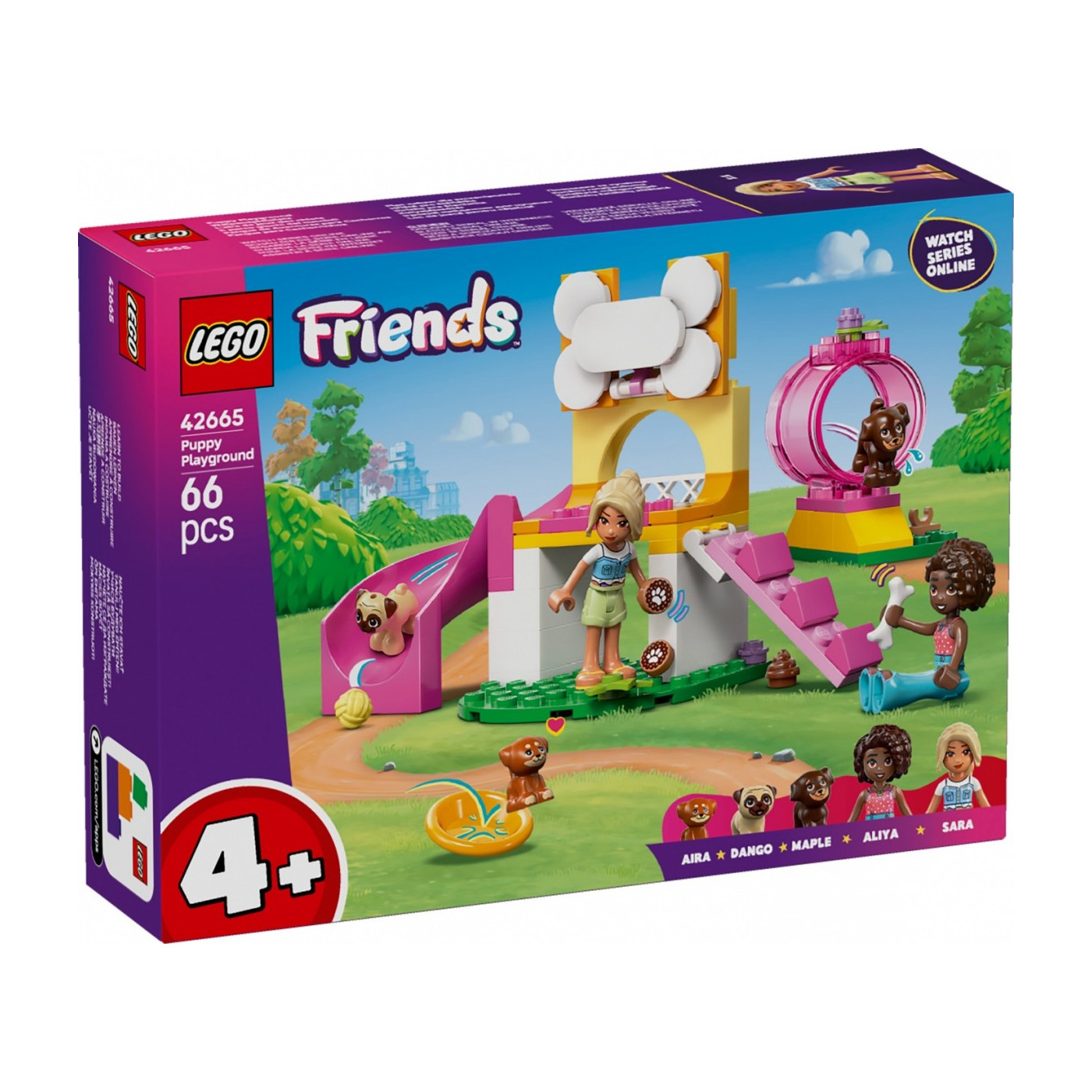 Klocki Lego Friends 42665 Plac zabaw dla szczeniaczków +4 lata
