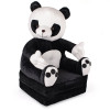 Fotelik pluszowy dla dziecka, rozkładany fotel dziecięcy - Miś pluszowy PANDA
