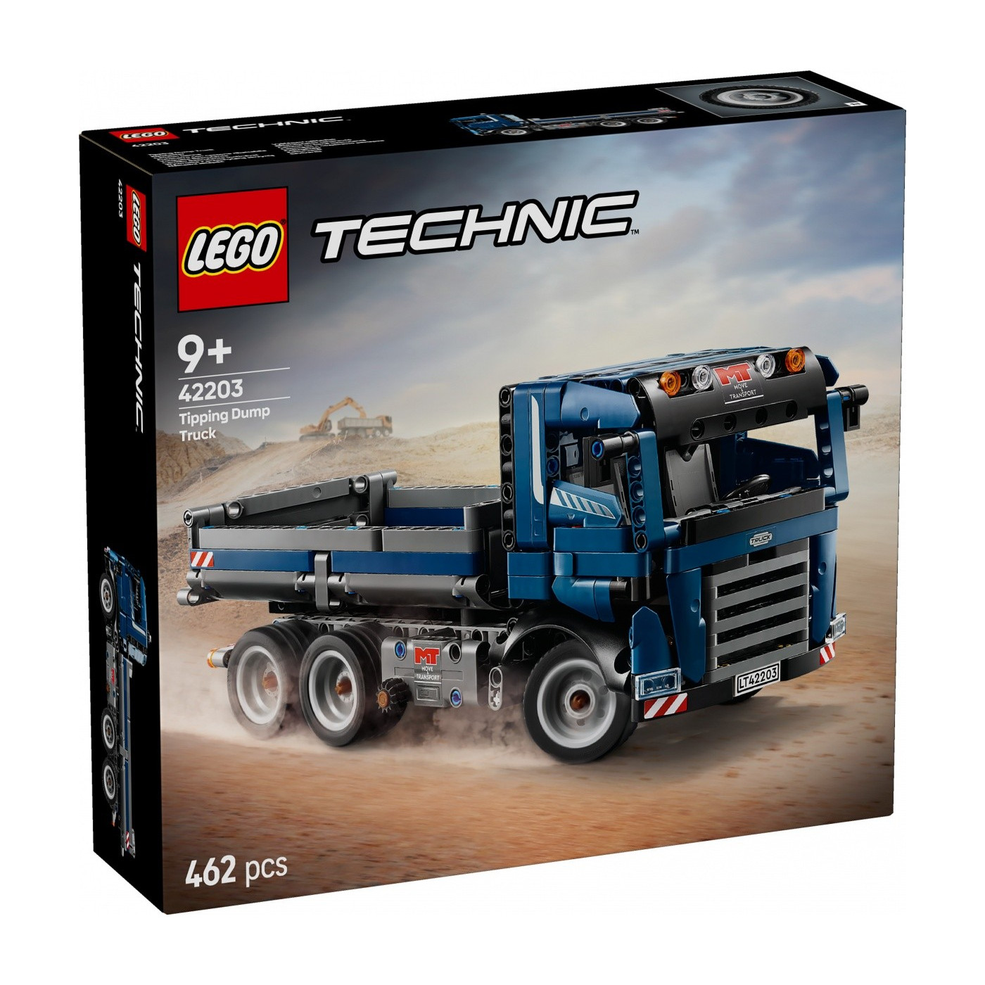 Klocki Lego Technic 42203 Wywrotka z przechylaną skrzynią +9 lat