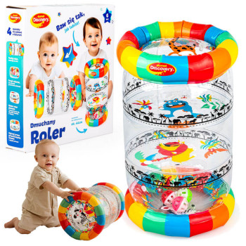 Zabawka dla malucha Dumel dmuchany roler zabawka do raczkowania 6m
