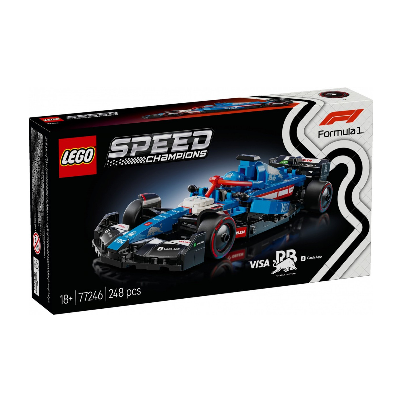 Lego-Bolid F1 Visa Cash App RB VCARB 01 77246