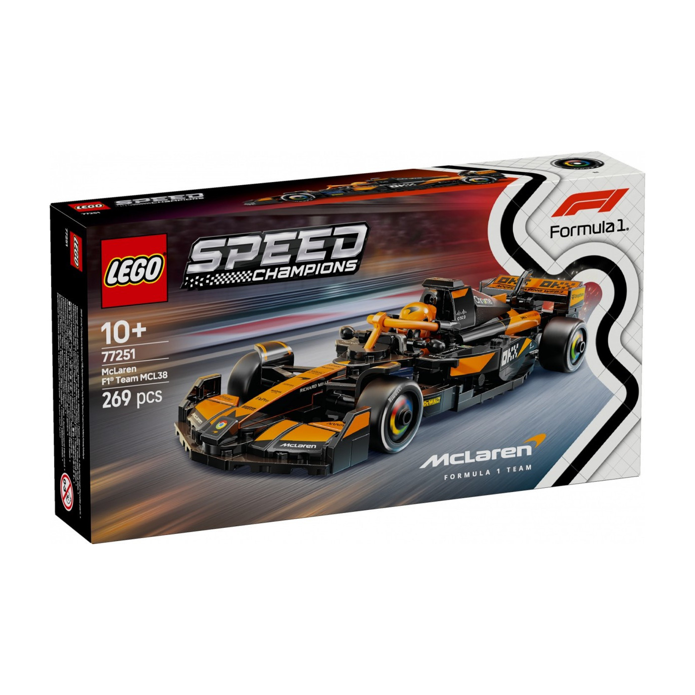Klocki Speed Champions 77251 Bolid F1 McLaren Team MCL38