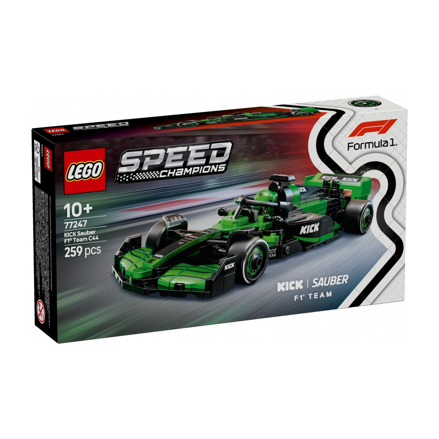 Klocki Speed Champions 77247 Bolid F1 KICK Sauber Team C44