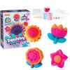 Zestaw kreatywny tworzenie kolorowych kwiatów z masy Squishy Dumel 5+