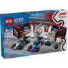 Klocki LEGO City 60444 F1 Garaż i bolidy Mercedes-AMG i Alpine