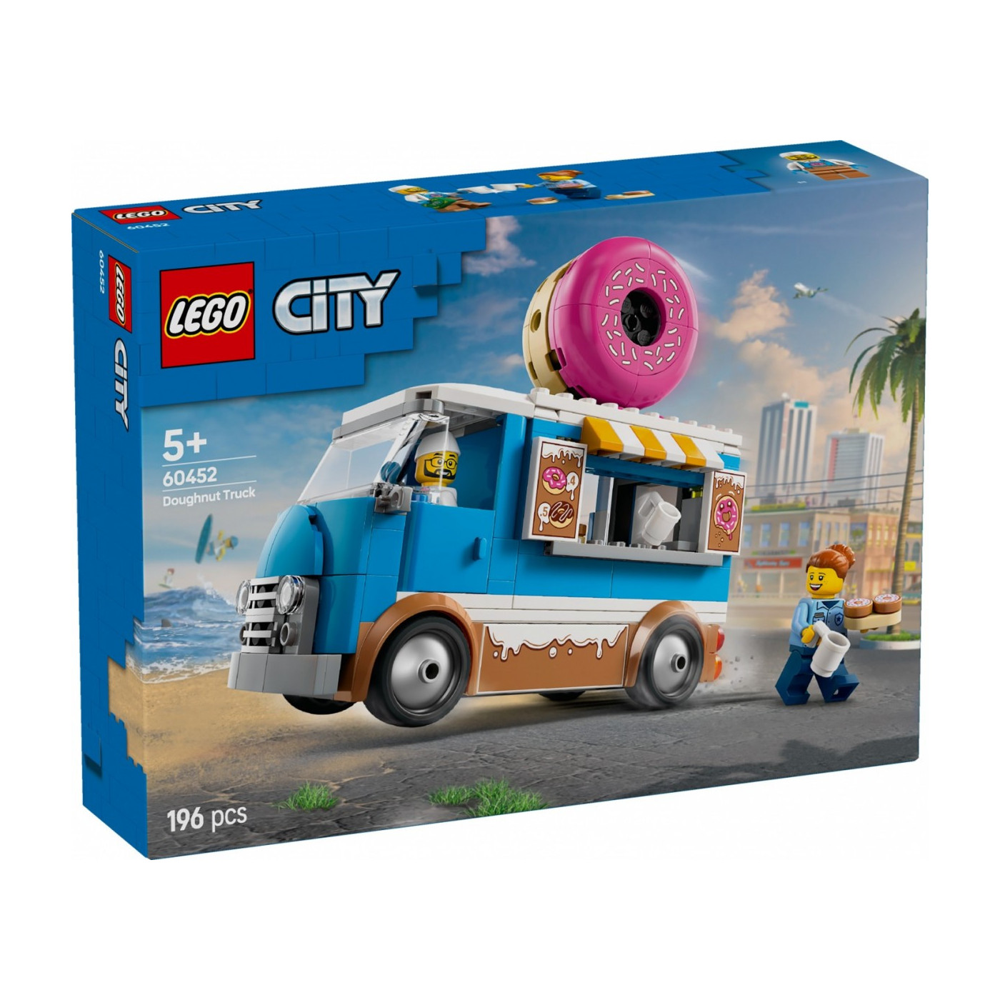 Klocki LEGO City 60452 Mobilna pączkarnia +5 lat