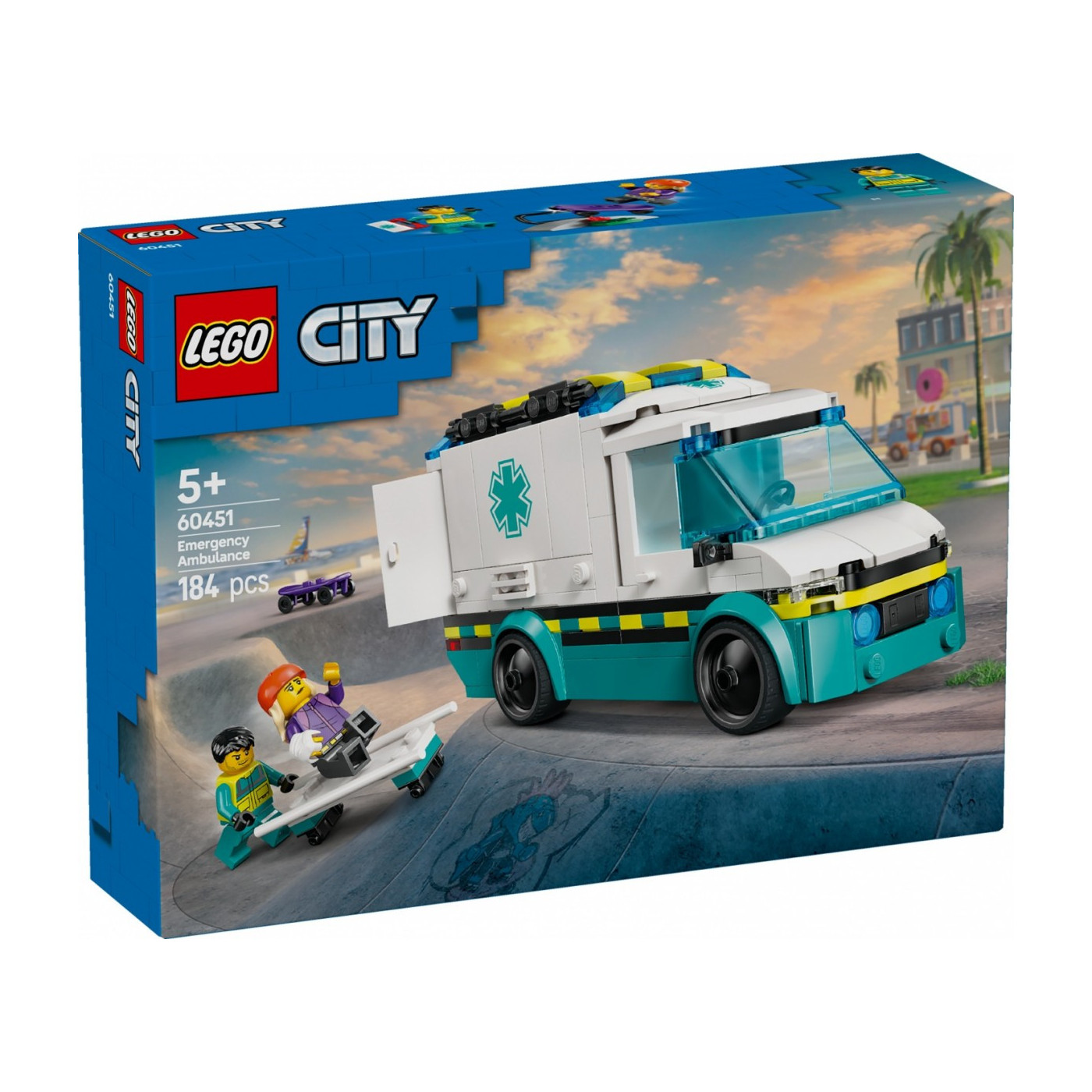 Klocki LEGO City 60451 Karetka pogotowia +5 lat