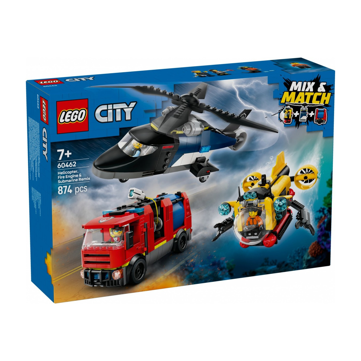 Klocki LEGO City 60462 Zestaw z helikopterem