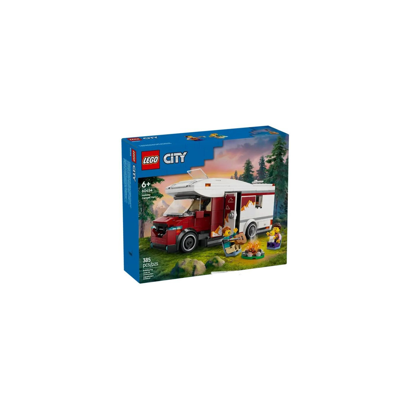 Klocki LEGO City 60454 Wakacyjny kamper pełen przygód