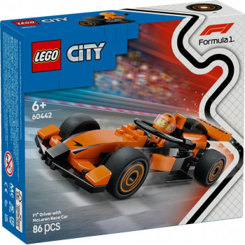 Klocki LEGO City 60442 F1 Kierowca i bolid McLaren
