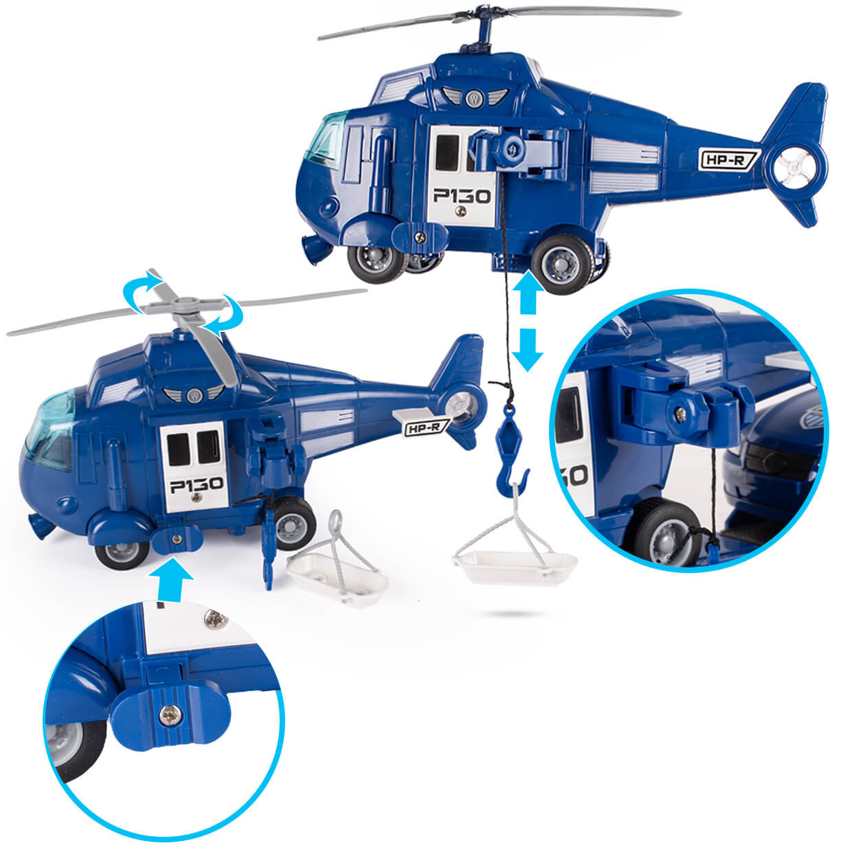 Zestaw pojazdów ratunkowych Policja 