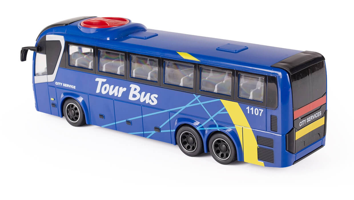 Autobus zabawka dla maluszka otwierane drzwi