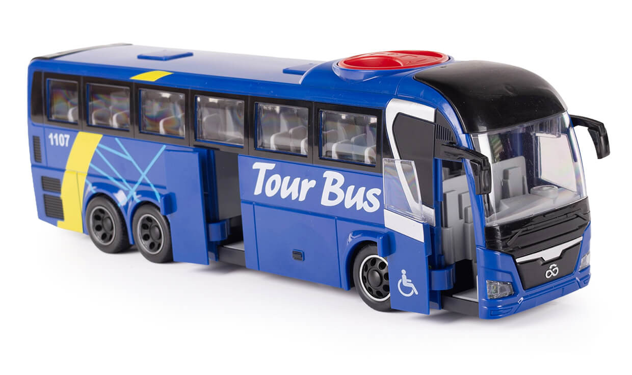 Autobus dla dziecka zabawka z ruchomymi elementami 