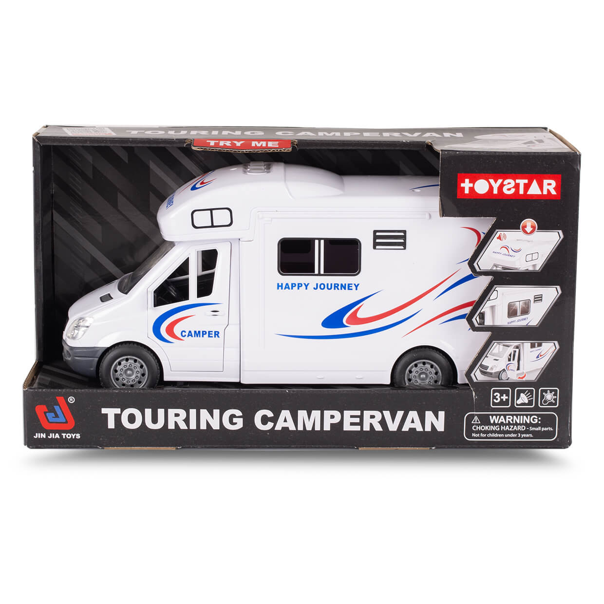 Kamper zabawka dla dziecka ruchome elementy